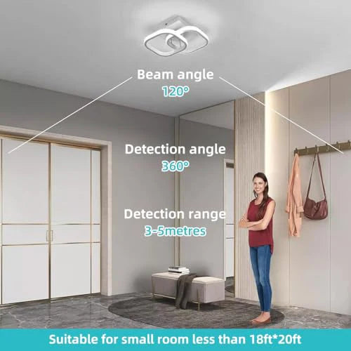 22W Modern LED Acrylic Ceiling Light for Hallway