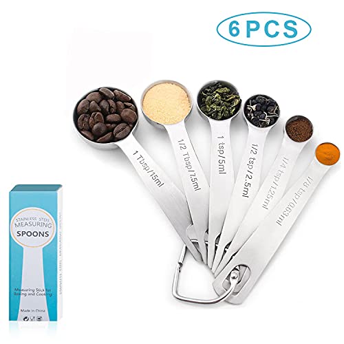 Measuring Spoons Set Stainless Steel Spoons for Cooking