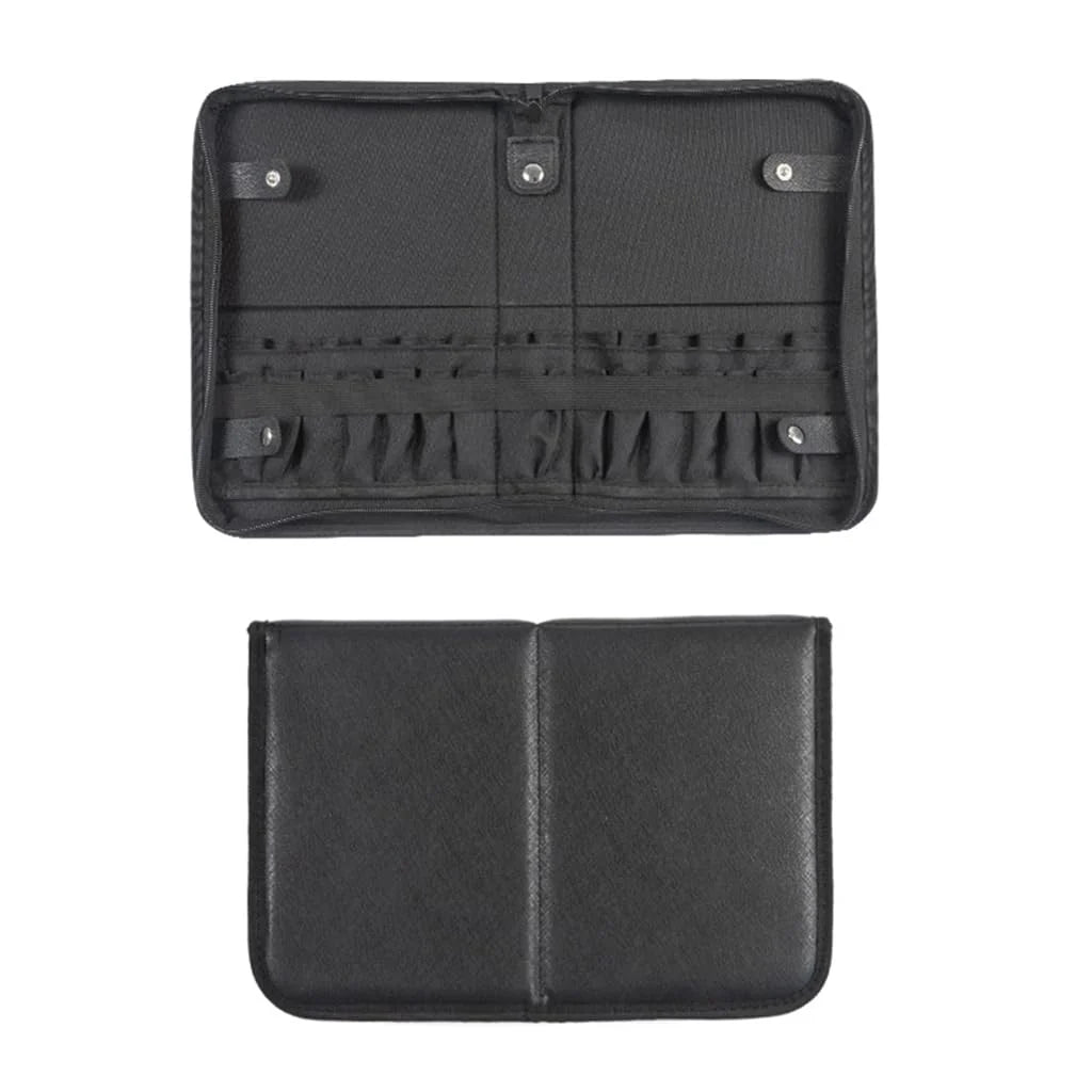 Portable Travel Makeup Brush Holder Organizer Bag