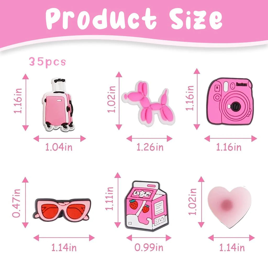 Decoration Charms for Bubble Slides Sandals Clogs