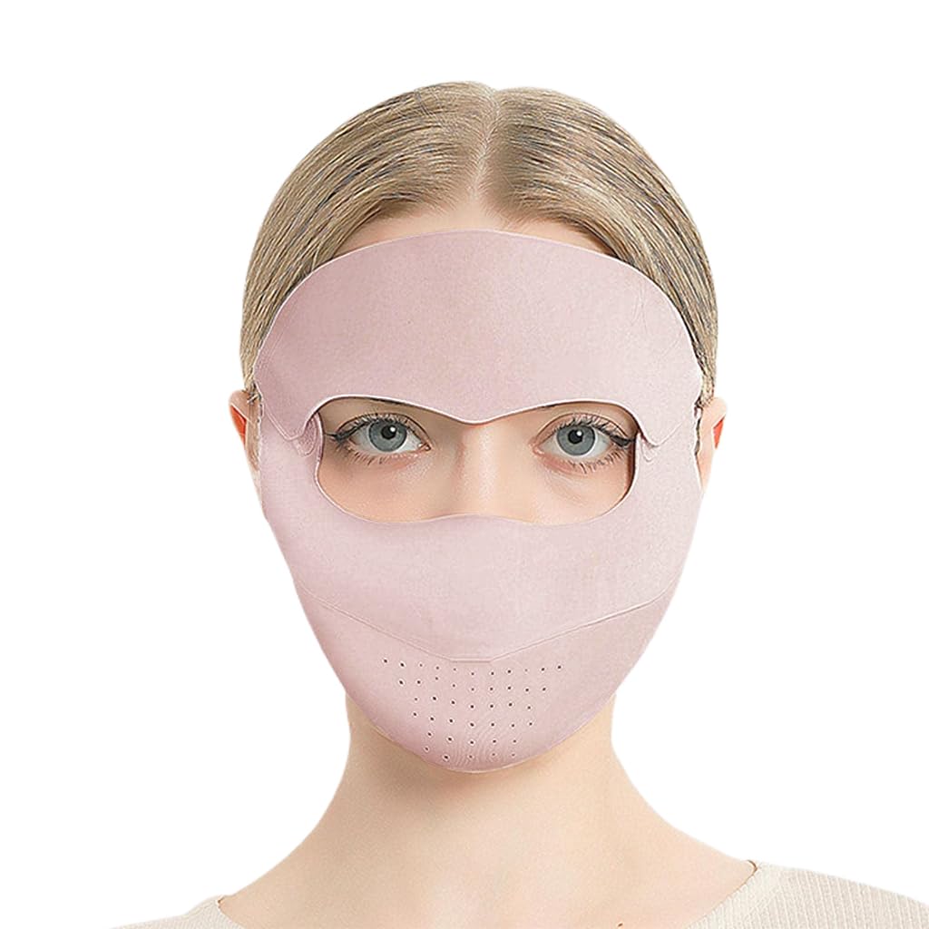 UPF 50+ Cooling Face Mask for Women Biking Outdoor