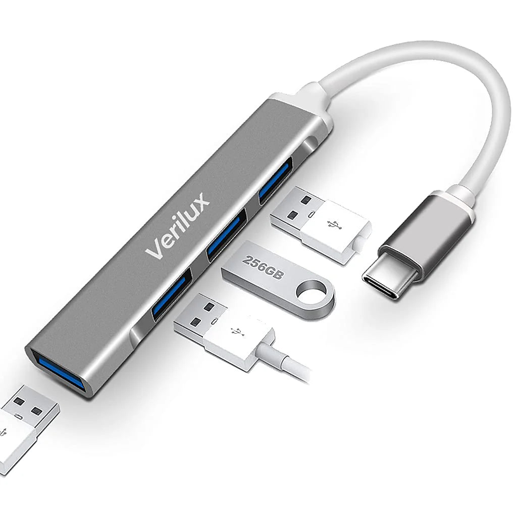 Type C Hub with 4 in 1 USB HUB Ports