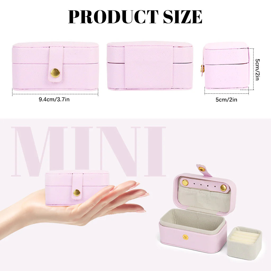 Travel Jewellery Box Earrings Organizer Box Portable