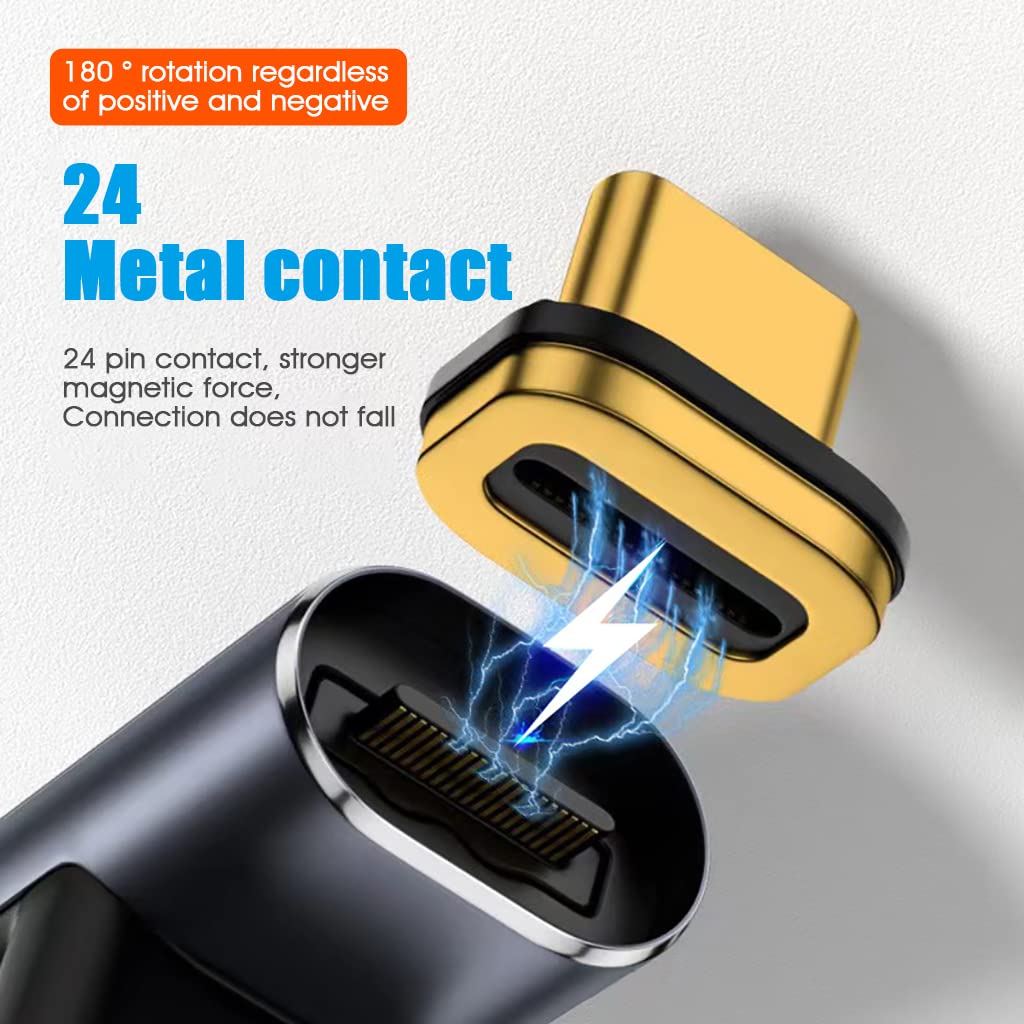 90 Degree Type C Magnetic Adapter