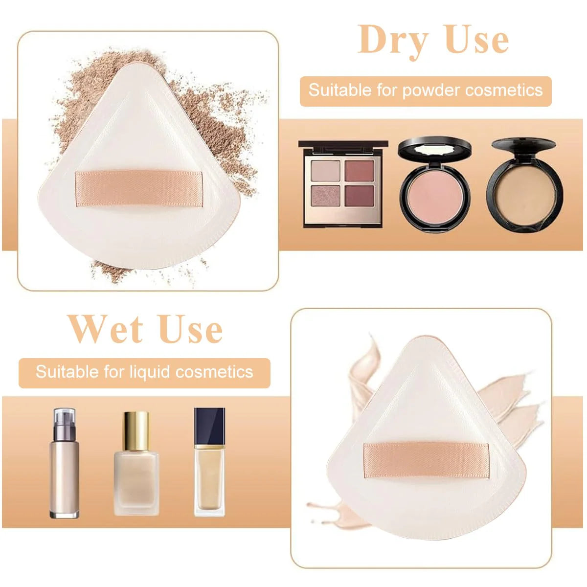 2pcs Makeup Sponge Beauty Blender