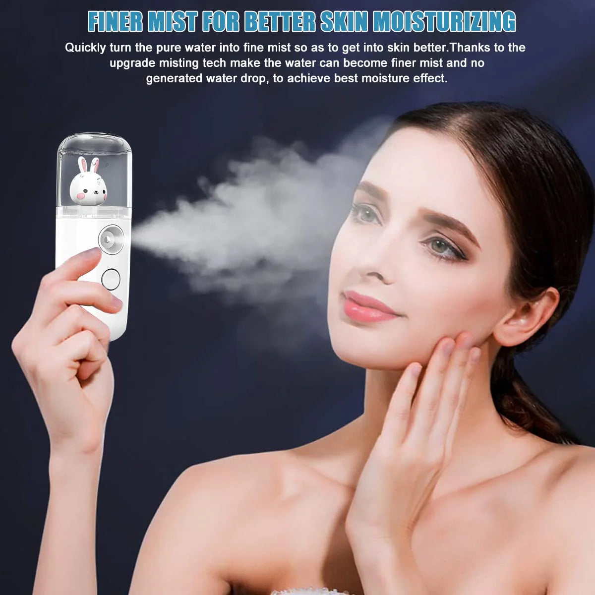 USB Nano Facial Sprayer 30ml Portable Face Mist
