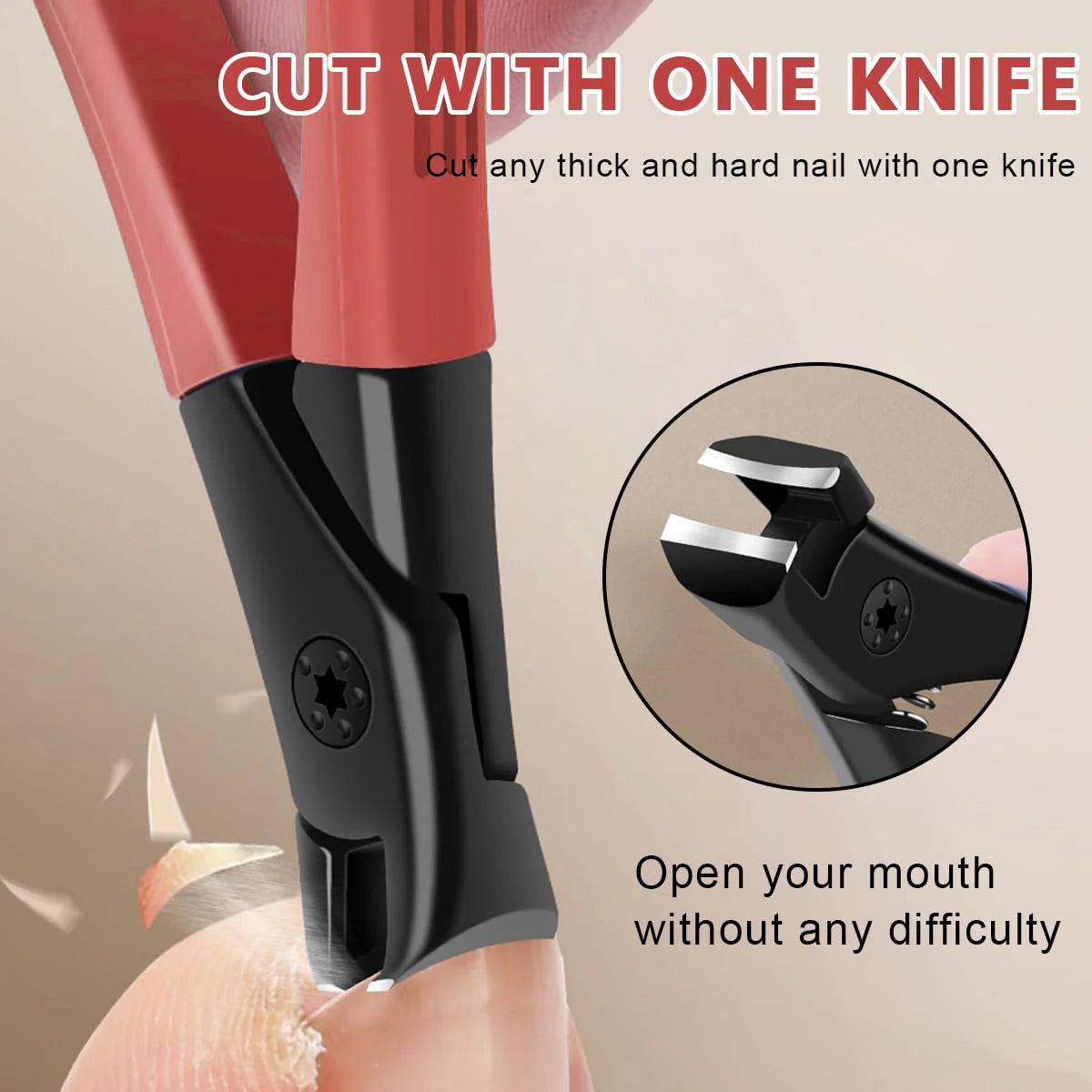 Anti-splash Nail Clipper for Adults