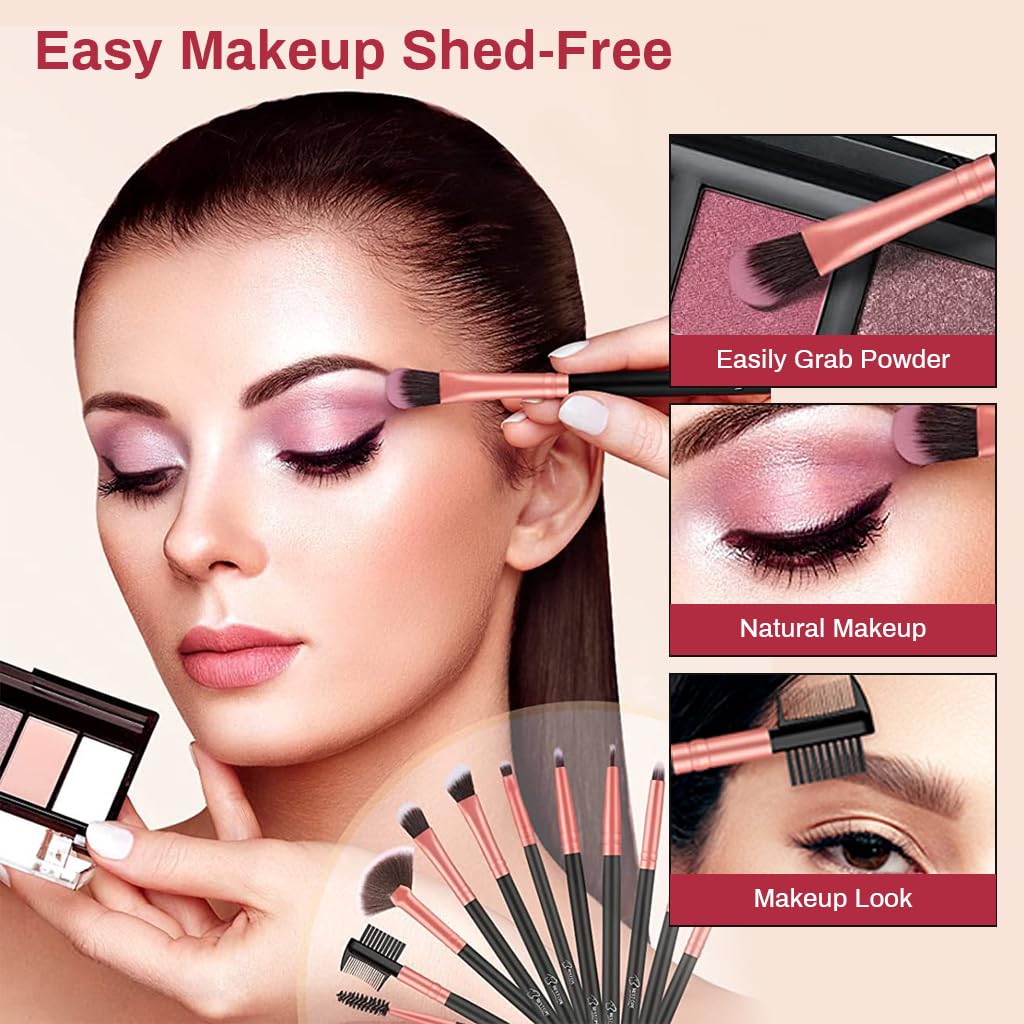 Makeup Brush Set Professional 22PCS with Storage Pouch