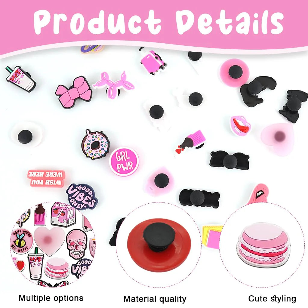 Decoration Charms for Bubble Slides Sandals Clogs