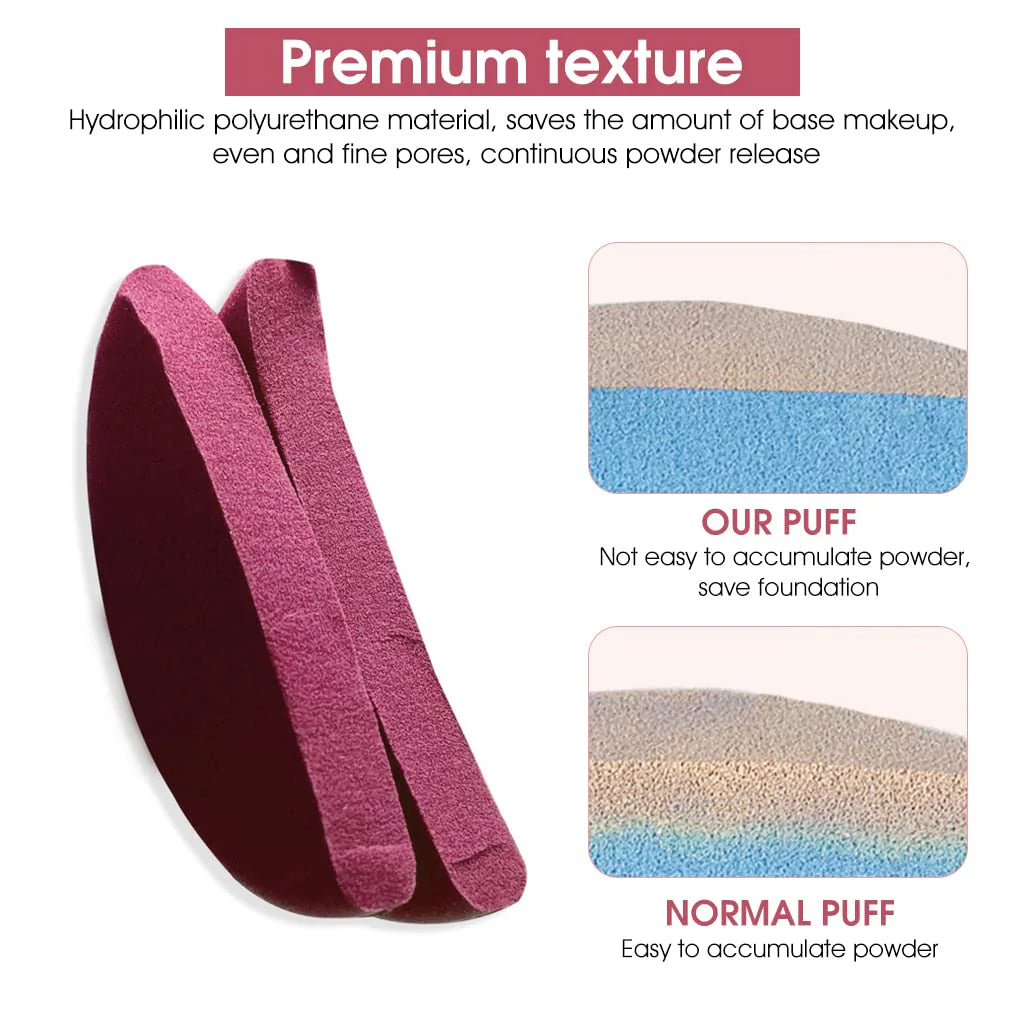 Makeup Sponge Powder Puff Latex-free Makeup Puff Blender Sponge