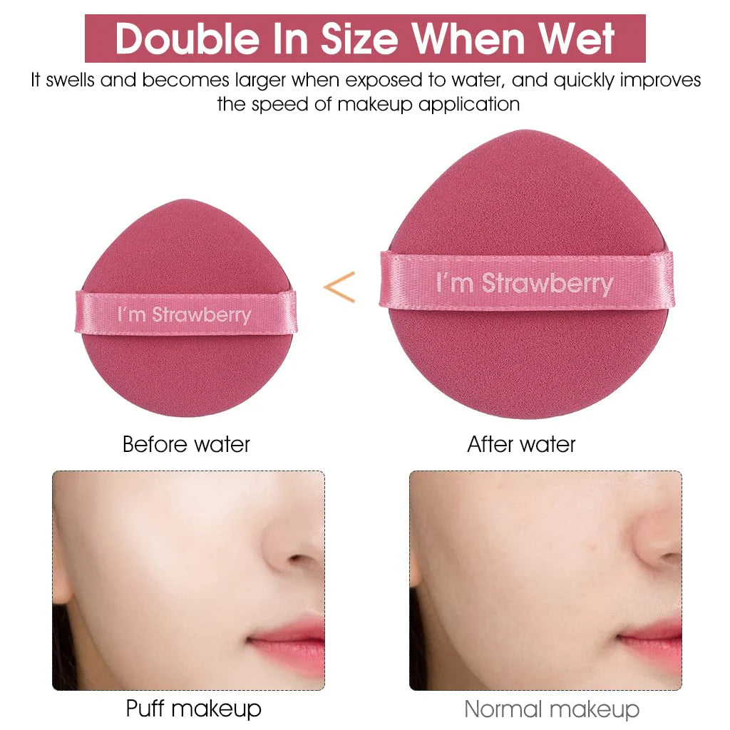 Makeup Sponge Powder Puff Latex-free Makeup Puff Blender Sponge