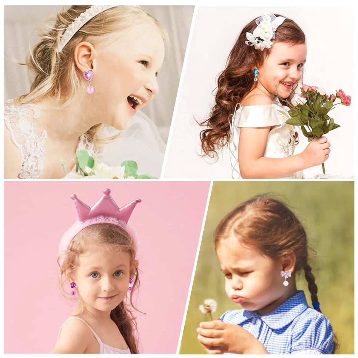 Stylish Clip On Earrings for Non Pierced Ears