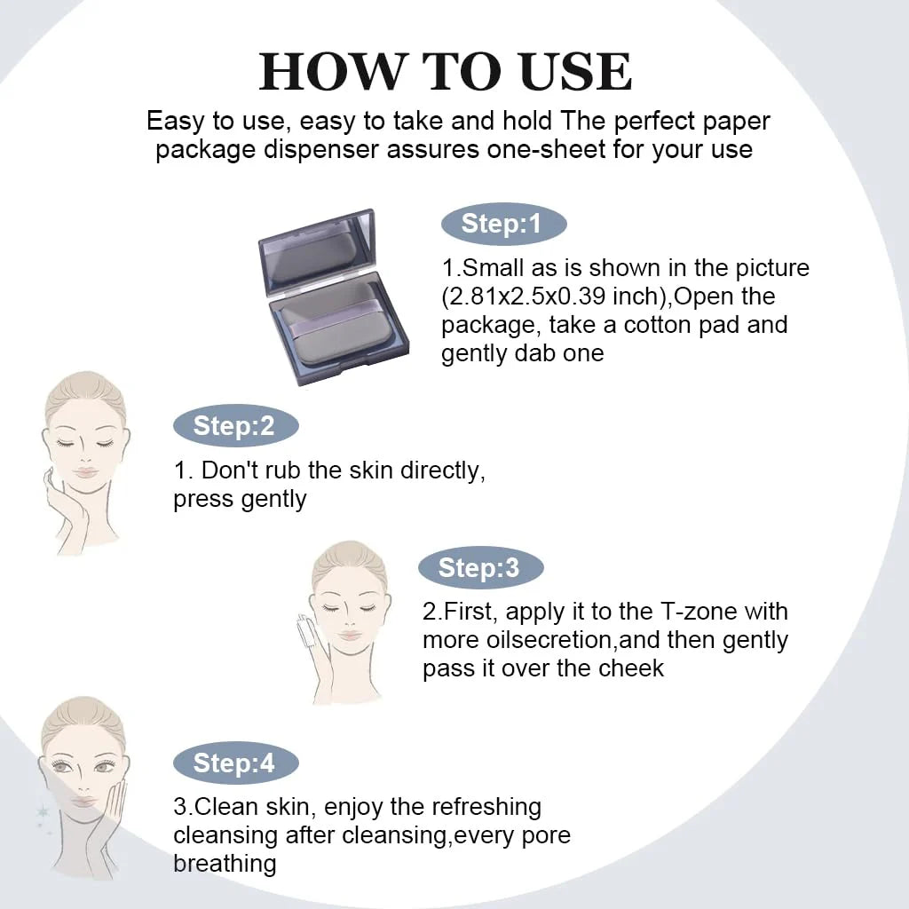 Face Blotting Paper for Oily Skin