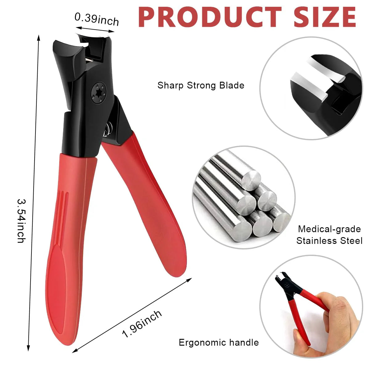 Anti-splash Nail Clipper for Adults