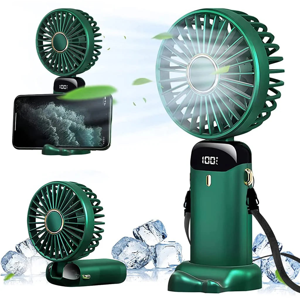Mini Handheld Fan (Green)