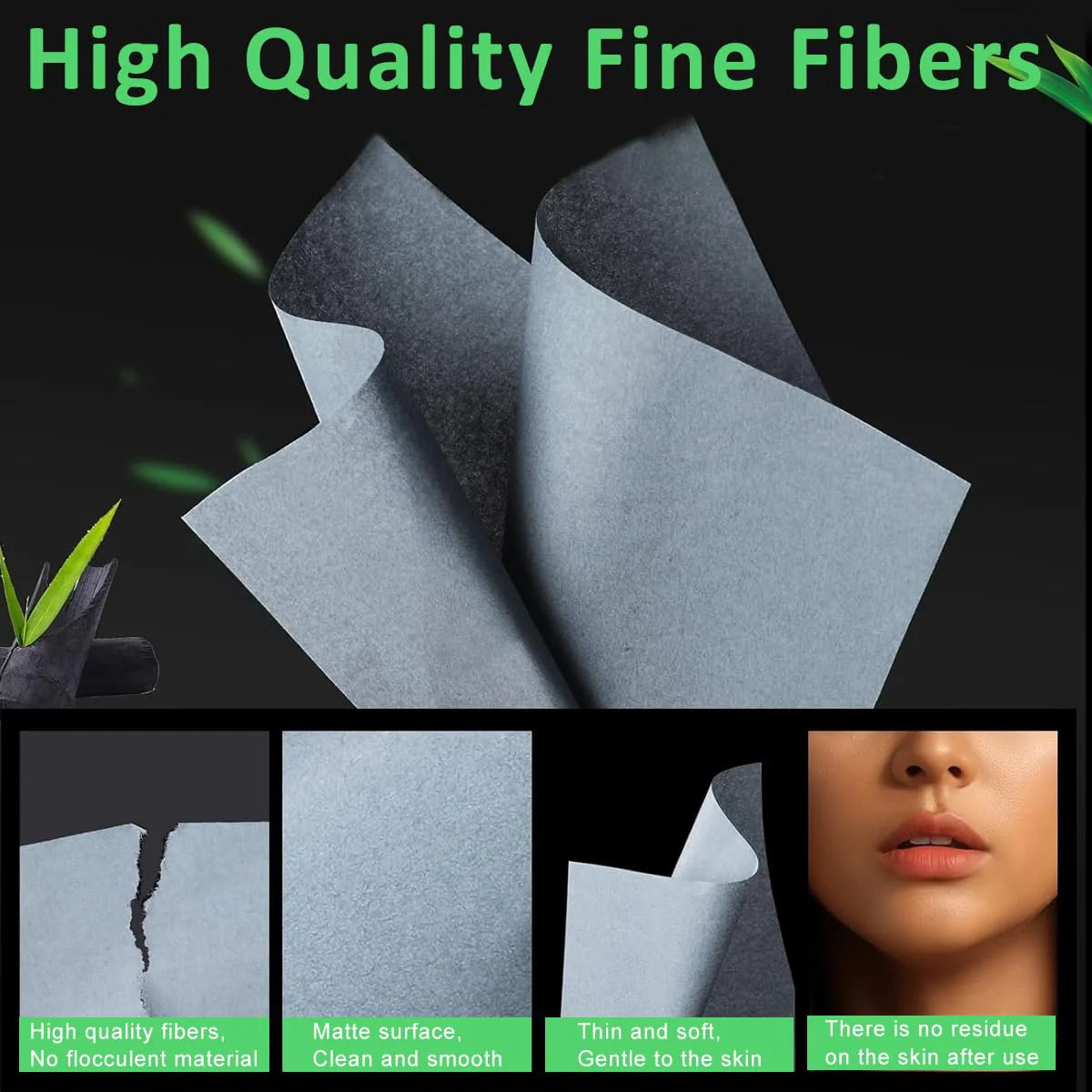 Natural Linen Tissue Oil Paper for Face