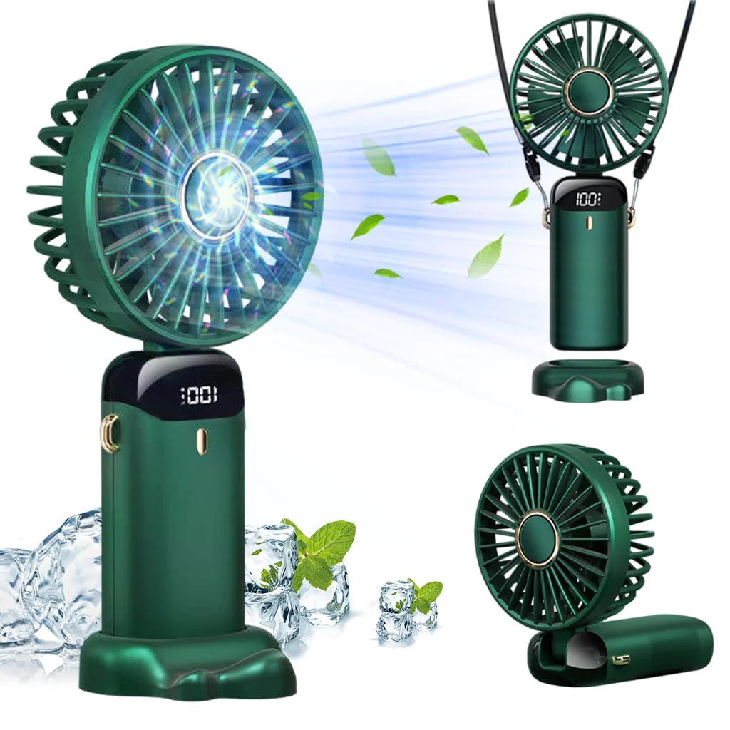 Mini Handheld Fan (Green)