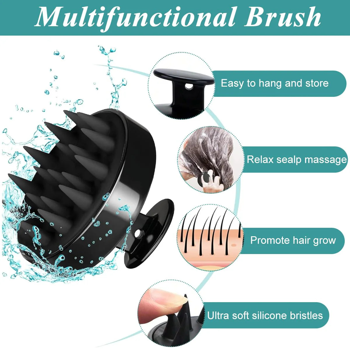 12Pcs Hair Brush Set