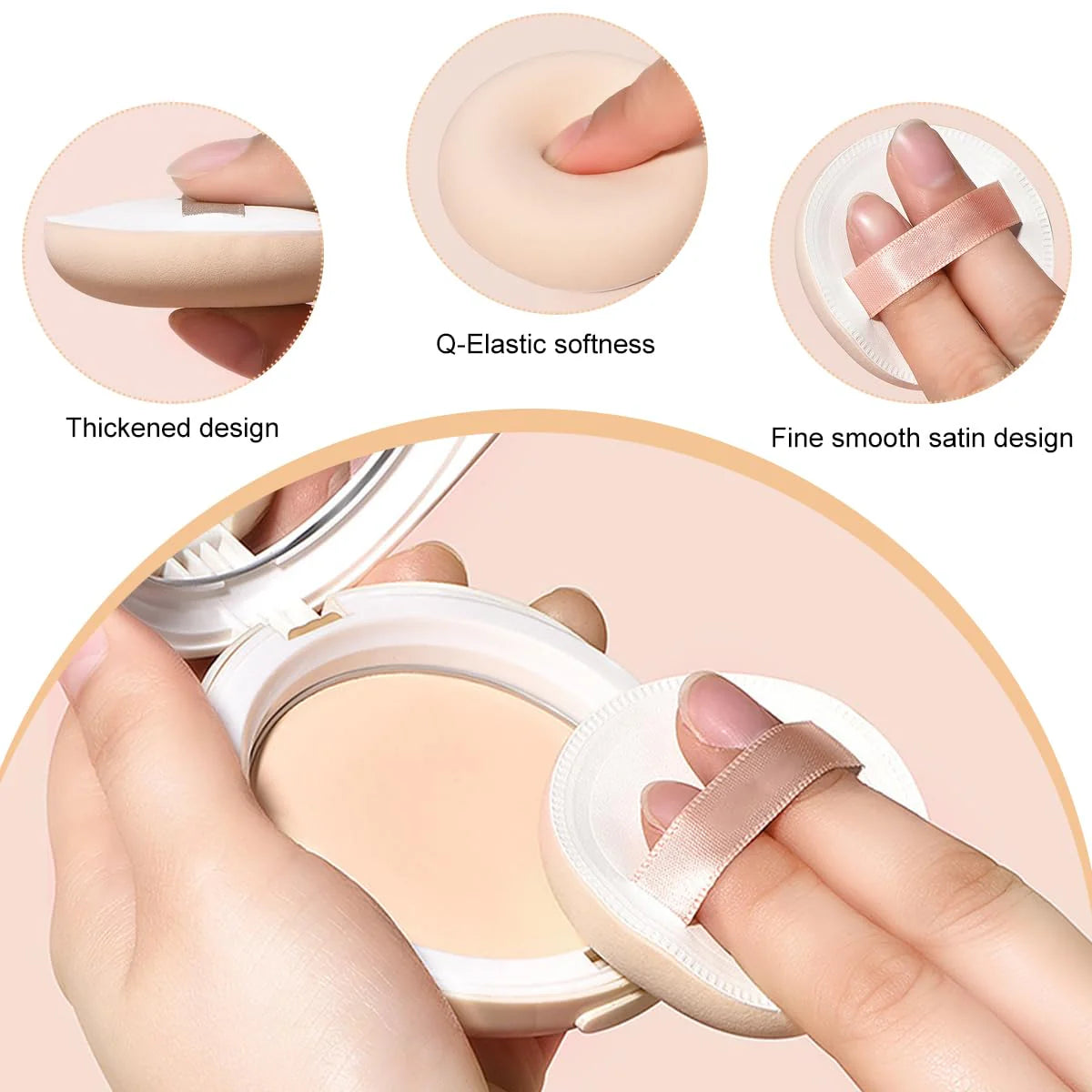 2pcs Makeup Sponge Beauty Blender