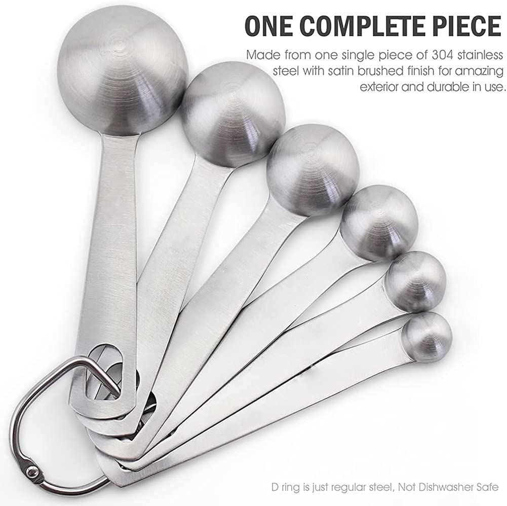 Measuring Spoons Set Stainless Steel Spoons for Cooking