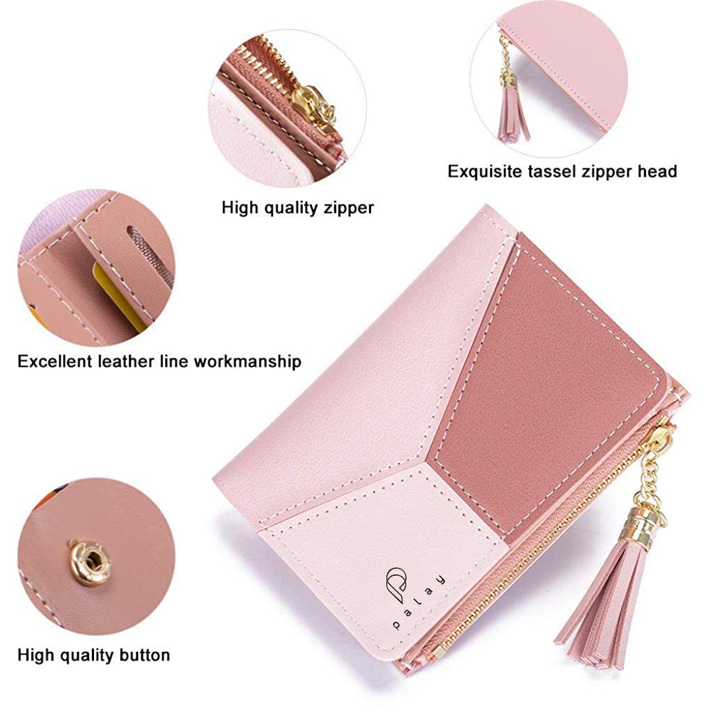 Small PU Leather Wallet Coin Purse Card Holder