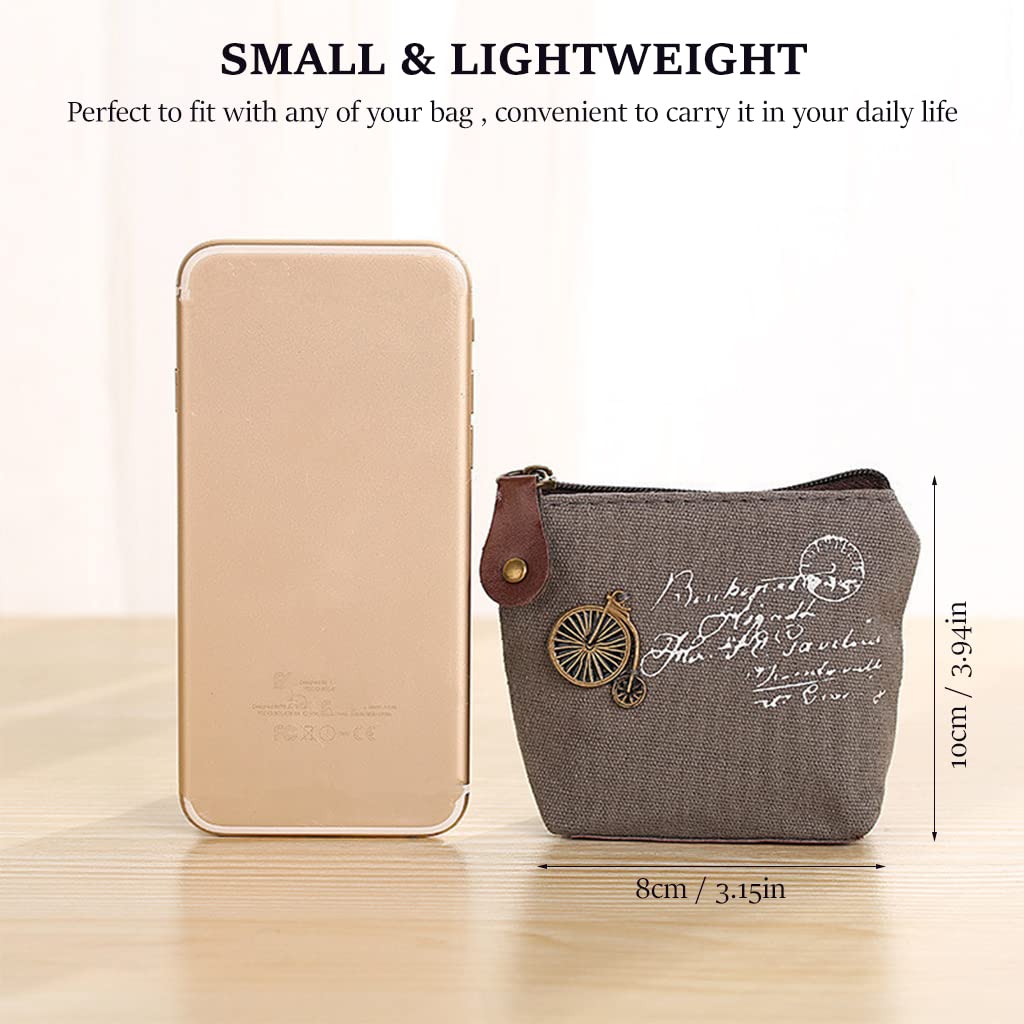4pcs Mini Wallets Coin Pouch Card Bag for Women