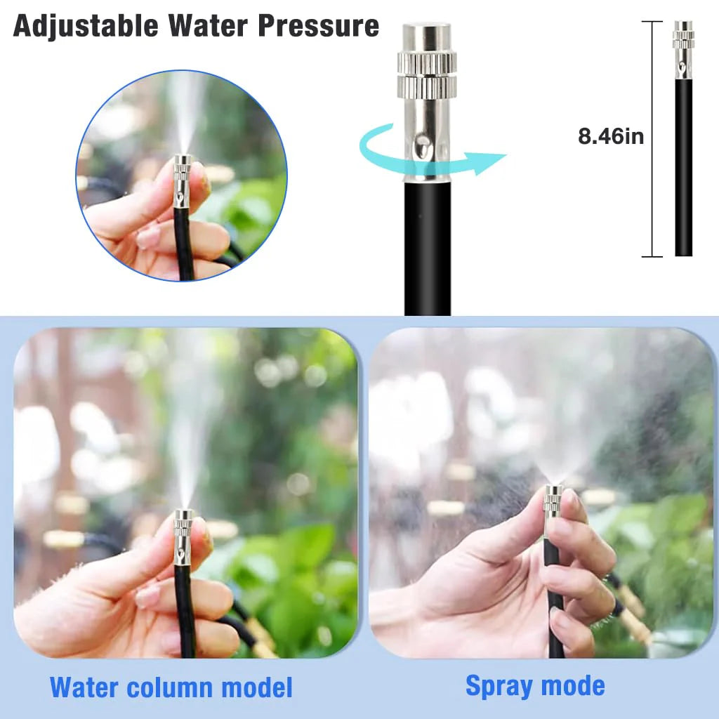 Slow Drip Irrigation Kit 15m Long Drip Water Pipe