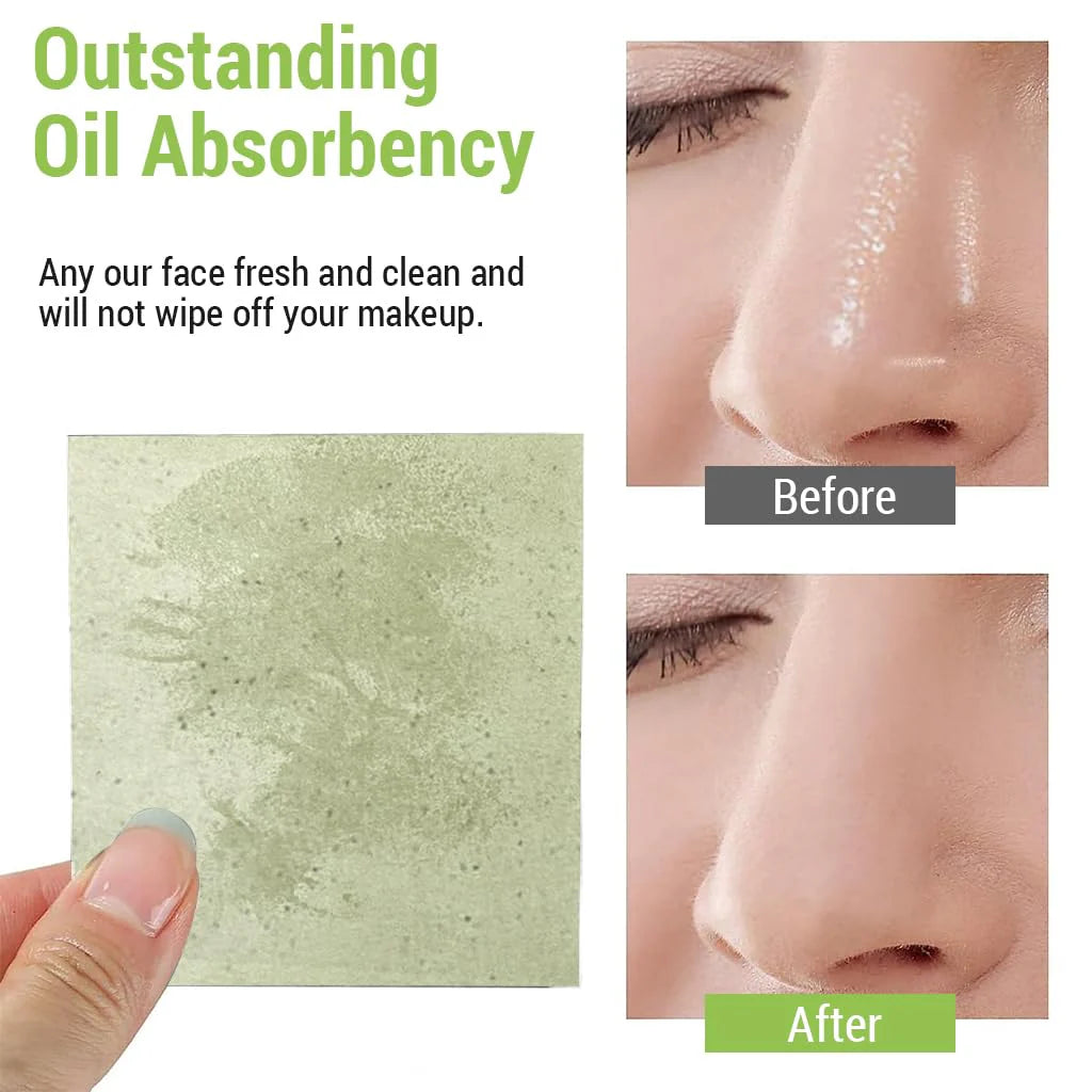 Portable Oil Absorbing Sheets for Men and Women
