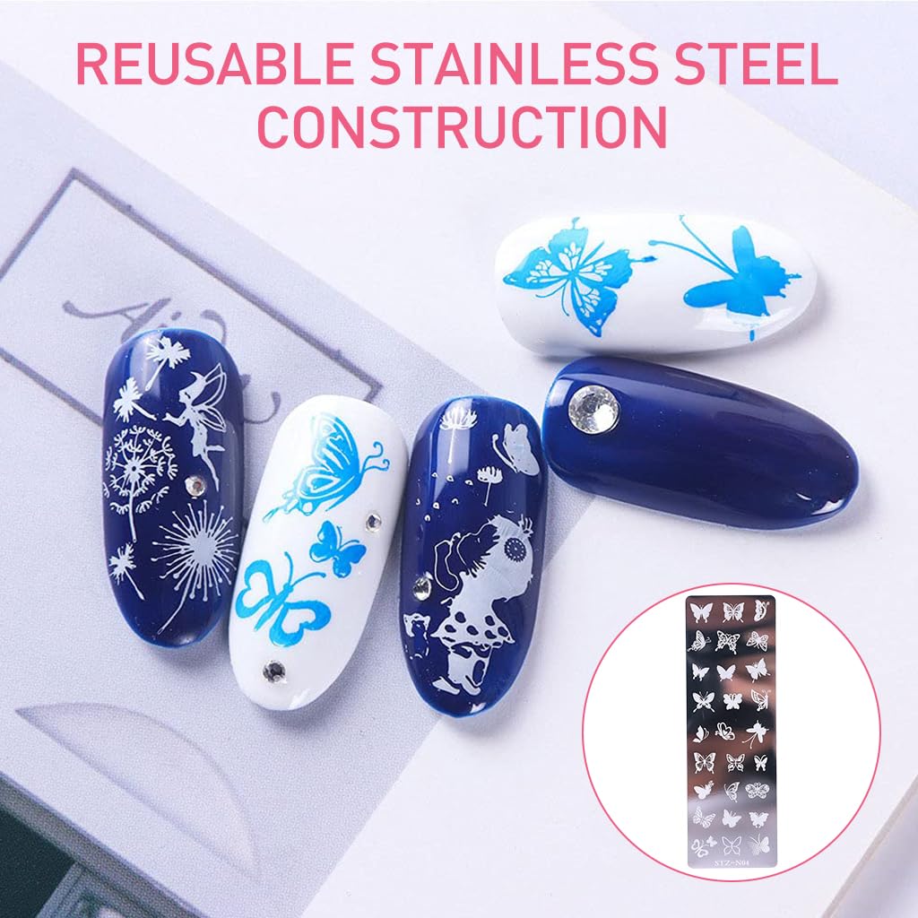 Stamping Plates for DIY Nail Art