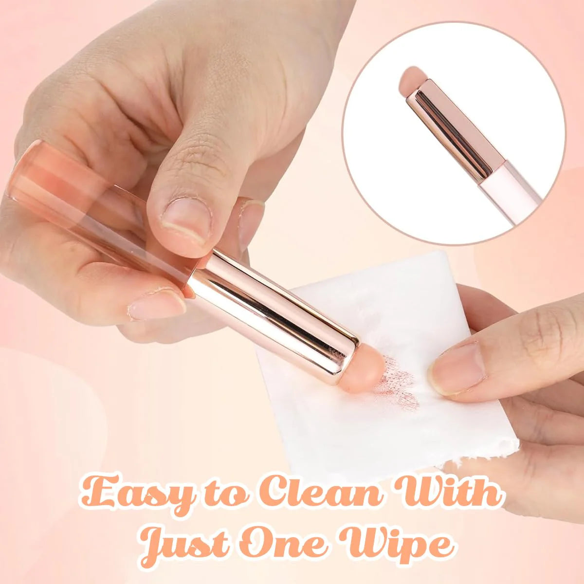 Silicone Lip Applicator Silicone Lip Brush