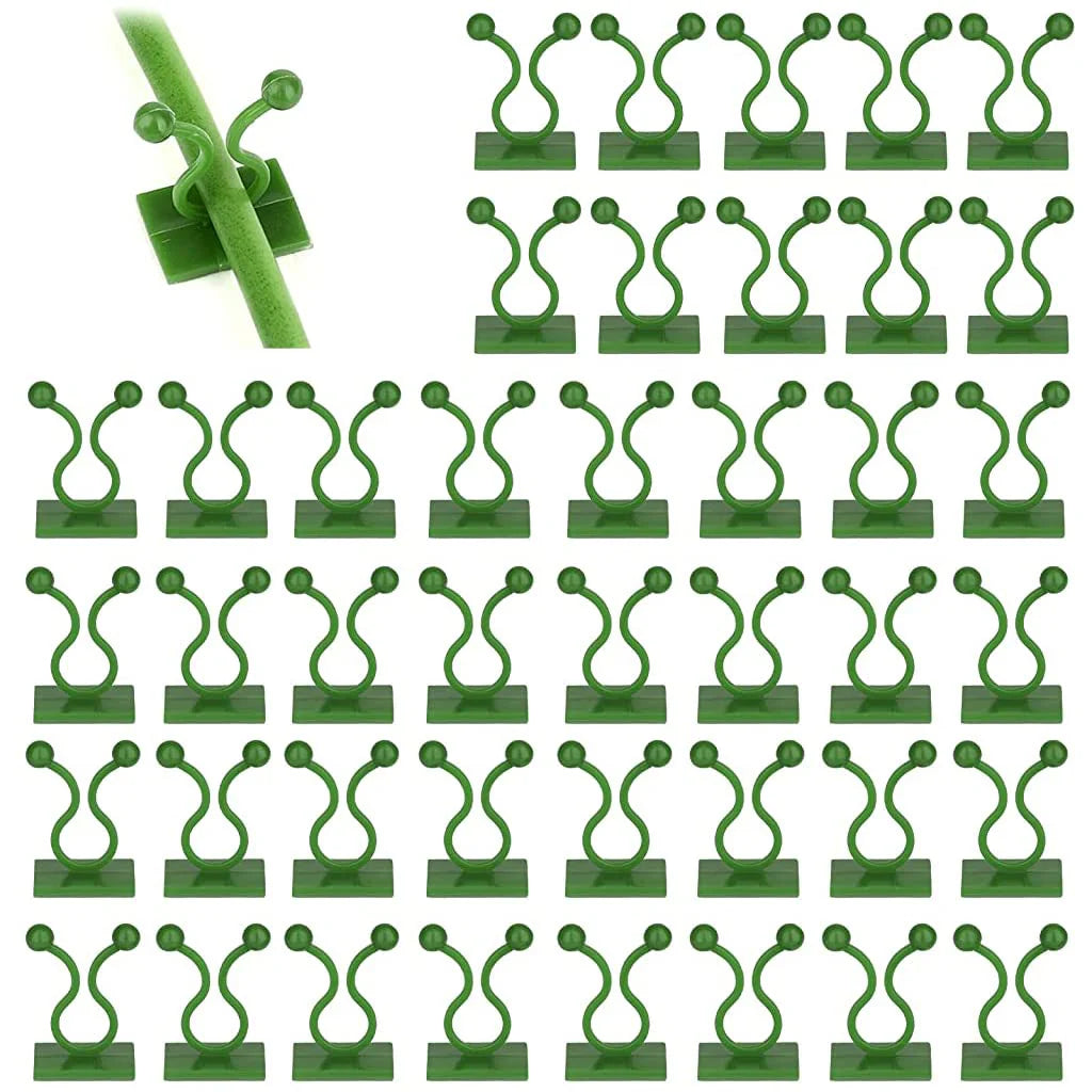50Pcs Wall Fixture Clips for Plant Climbing Vine Plant