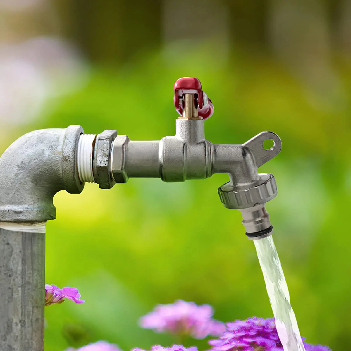 Tap with Lock, 1/2" Thread Water Tap Lockable Faucet