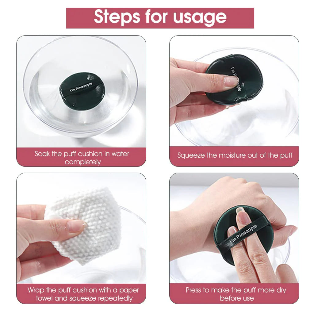 Makeup Sponge Powder Puff Latex-free Makeup Puff Blender Sponge