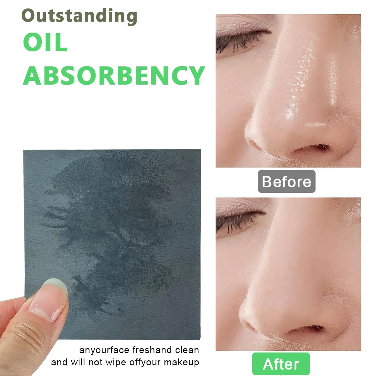 Natural Linen Tissue Oil Paper for Face
