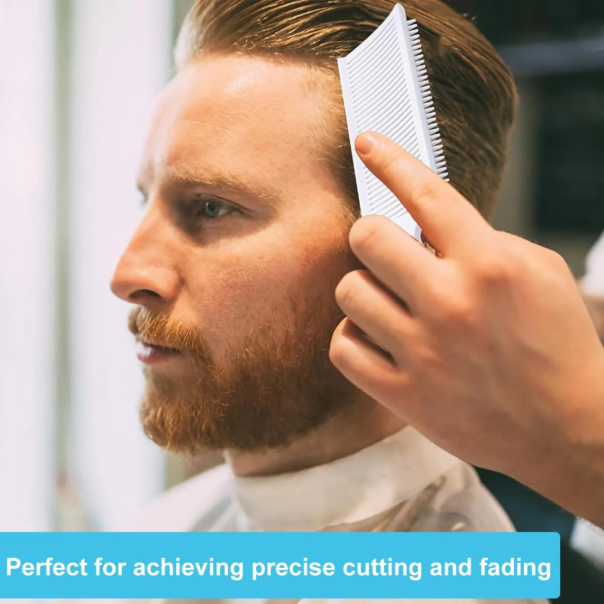 2Pcs Barber Fade Comb for Men Hair Cutting Comb