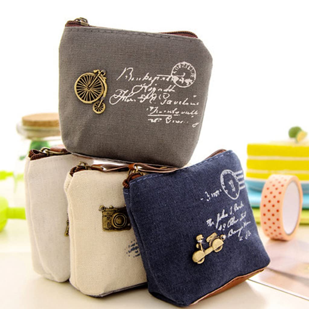 4pcs Mini Wallets Coin Pouch Card Bag for Women