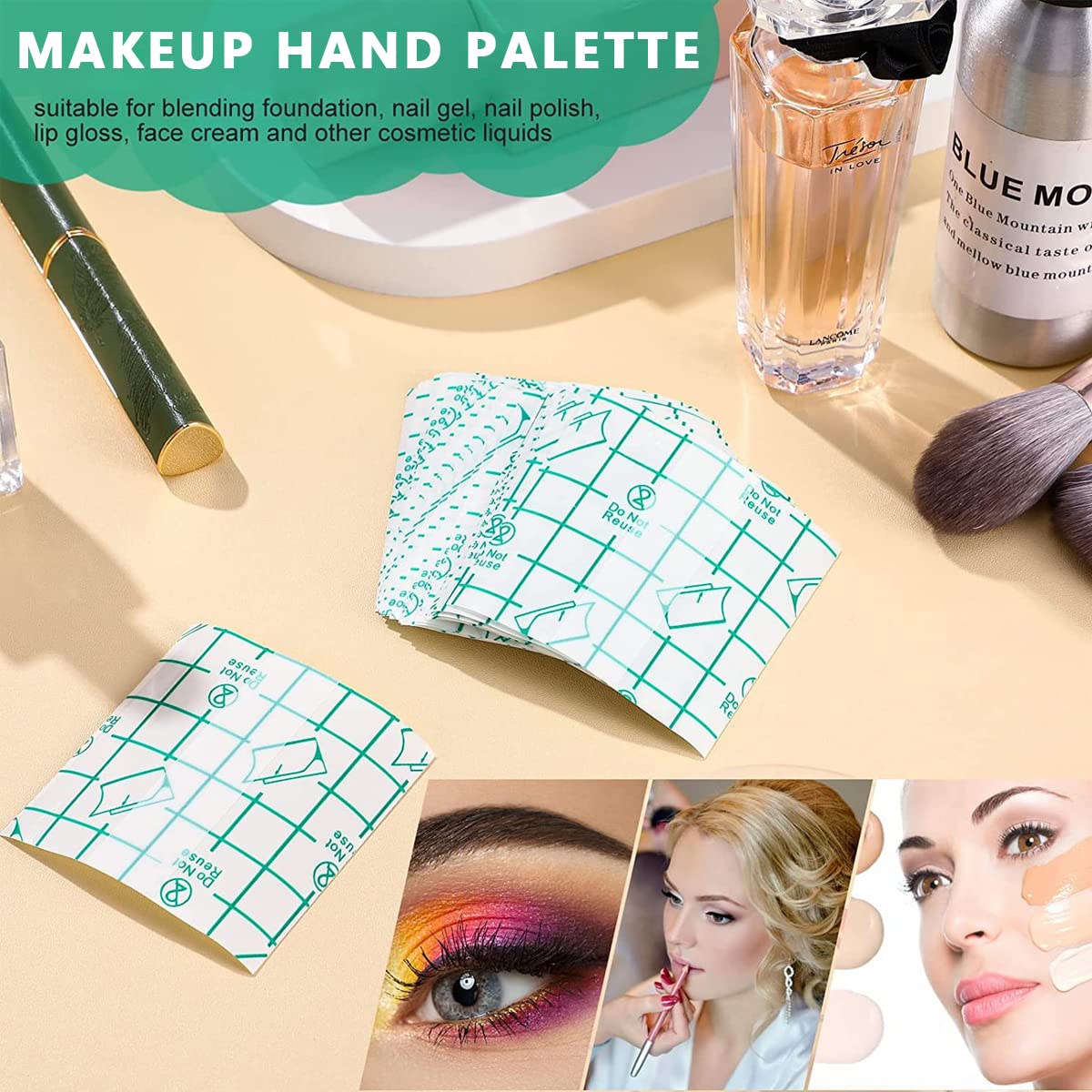 Hand Palette for Makeup PU Film