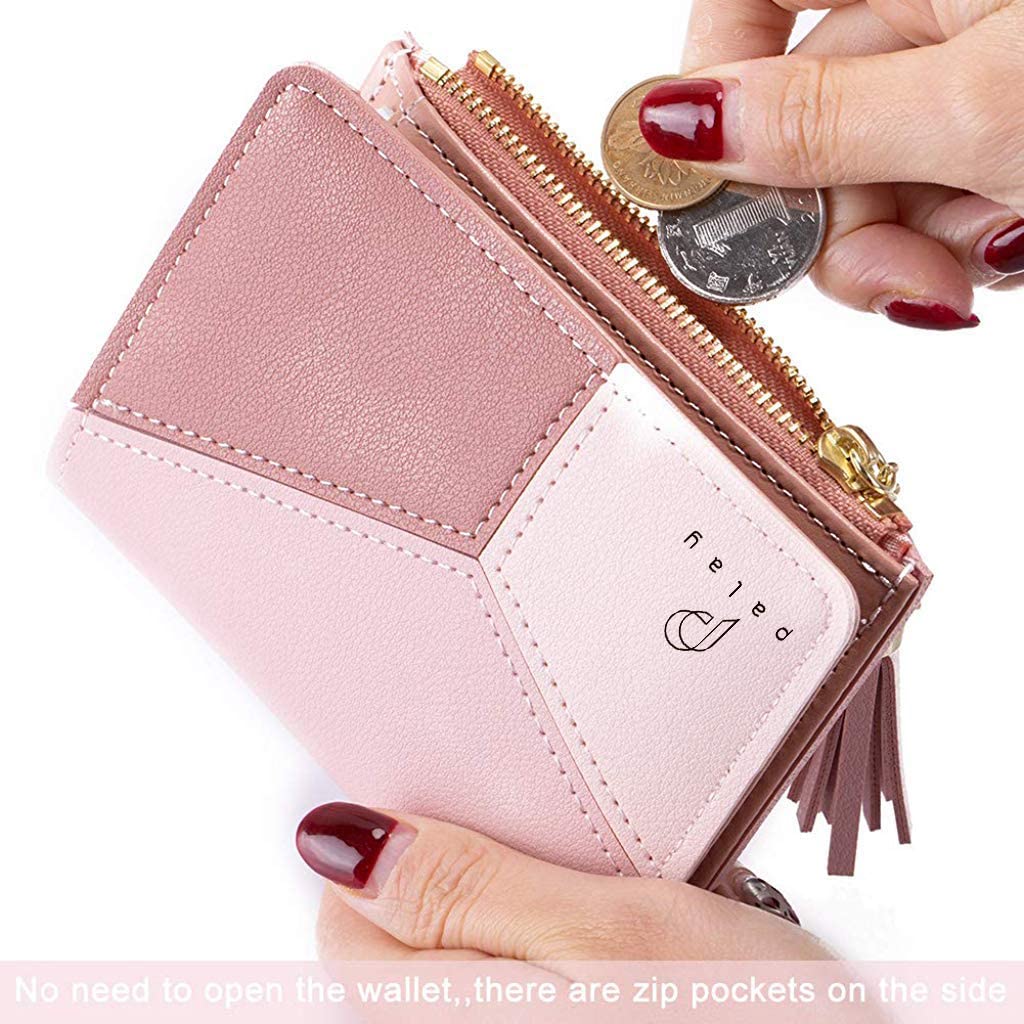 Small PU Leather Wallet Coin Purse Card Holder