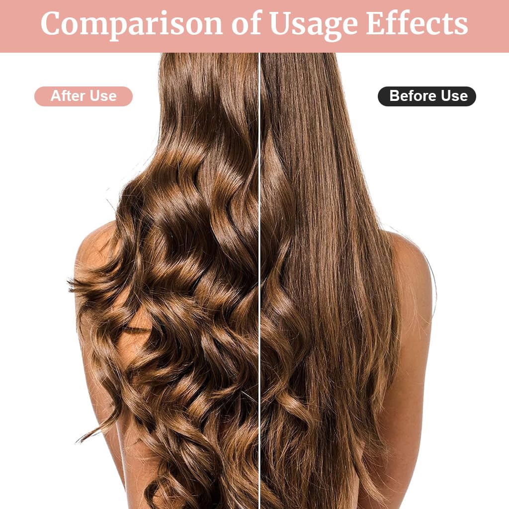 Heatless Hair Curler Flexible Curling Rod with Hook