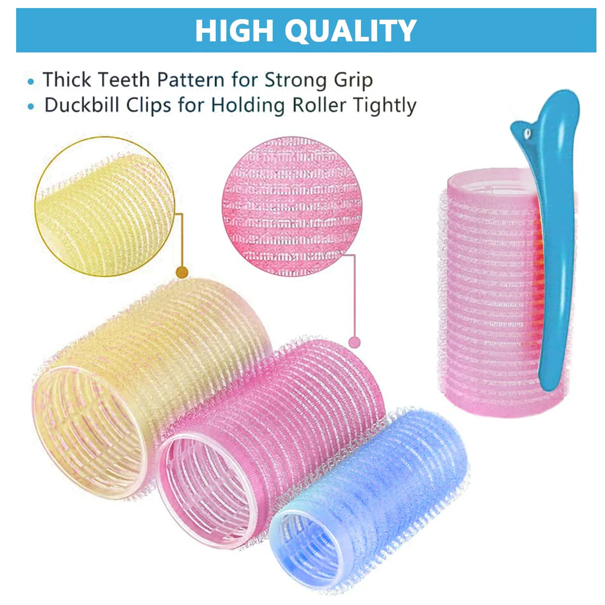 Heatless Hair Curler Roller Kit