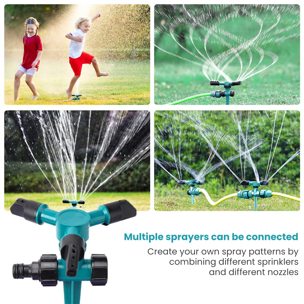 360° Rotating Irrigation Sprinkler