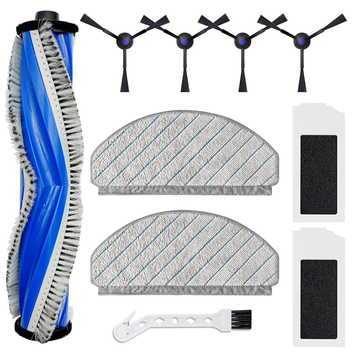 Vacuum Cleaner Accessory Kit for Ecovacs N20 Pro/N20 Robot (10Pcs)