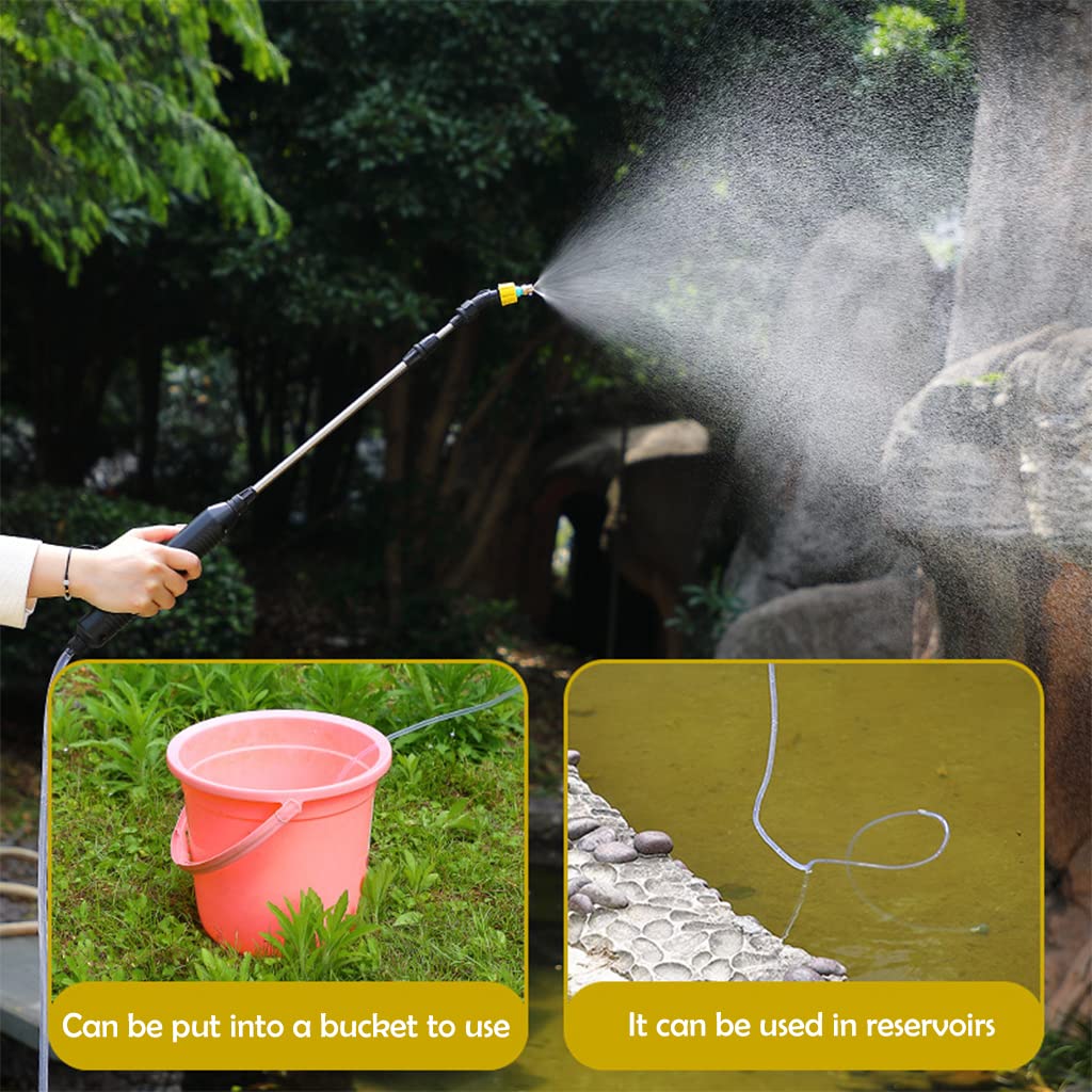 USB Rechargeable Agriculture Sprayer with 3m Pipe & 2 Nozzles