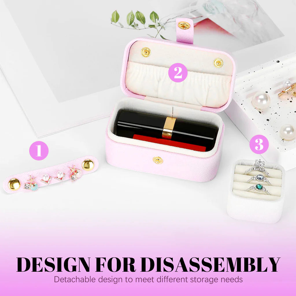 Travel Jewellery Box Earrings Organizer Box Portable