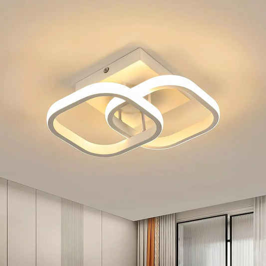 22W LED Square Ceiling Light for Hallway/Bedroom/Kitchen