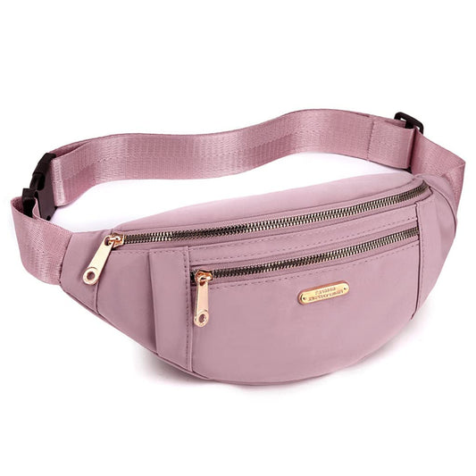 Waist Bag for Women Girls Waterproof Oxford Chest Bag