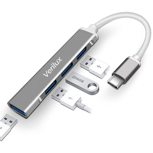 Type C Hub with 4 in 1 USB HUB Ports