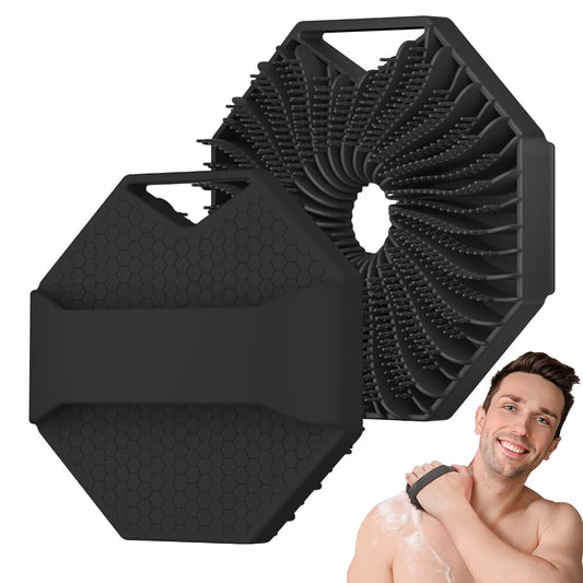Silicone Body Scrubber Gentle Exfoliating for Sensitive Skin