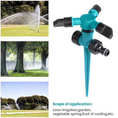 360° Rotating Irrigation Sprinkler