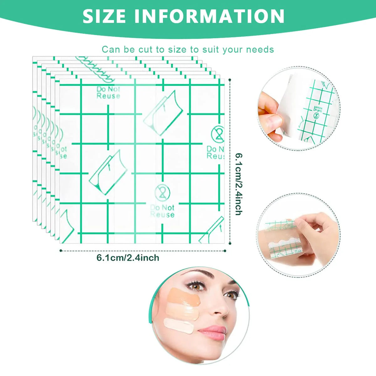 Hand Palette for Makeup PU Film